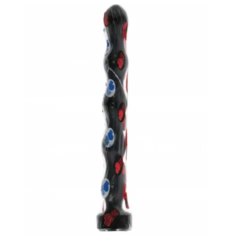ALL BLACK - PLUG ANAL BALLE 32 CM