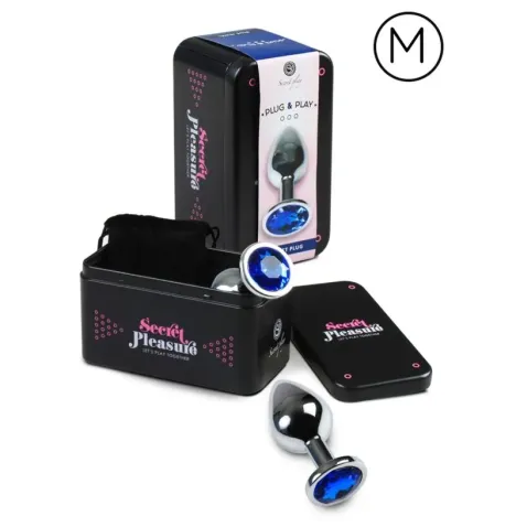 SECRETPLAY - PLUG ANAL BLEU M