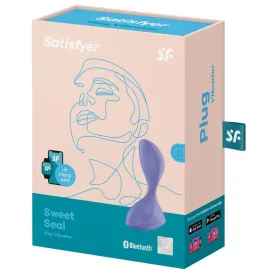 SATISFYER - SWEET SEAL BOUCHON VIBRANT APP VIOLET