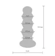 TOYJOY - BUTTOCKS DER STRAHLENDE GLAS-BUTTPLUG TOYJOY - BUTTOCKS DER STRAHLENDE GLAS-BUTTPLUG