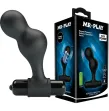 MR PLAY - SCHWARZER SILIKON-VIBRATOR-ANALSTECKER MR PLAY - SCHWARZER SILIKON-VIBRATOR-ANALSTECKER