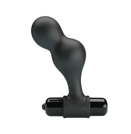 MR PLAY - PLUG ANALE VIBRATORE IN SILICONE NERO
