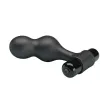MR PLAY - BLACK SILICONE VIBRATOR ANAL PLUG MR PLAY - BLACK SILICONE VIBRATOR ANAL PLUG