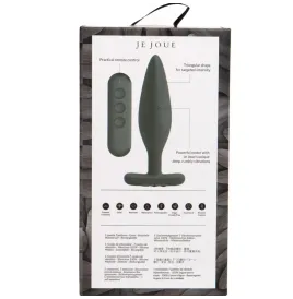 JE JOUE - EGON PLUG ANAL VIBRATOR SCHWARZ