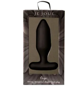 JE JOUE - VIBRATEUR PLUG ANAL ONYX NOIR