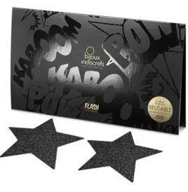 BIJOUX INDISCRETS - CAPUCHONS DE TAMELON NOIR STAR FLASH
