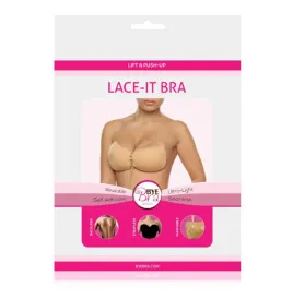 BYE-BRA - LACE-IT VALORIZZAZIONE PUSH-UP BEIGE COPPA D