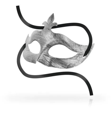 OHMAMA - MASKEN FLOWER DE LIS SILBER MASKE