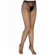 LEG AVENUE - SCHWARZE Netzstrümpfe ohne Schritt LEG AVENUE - SCHWARZE Netzstrümpfe ohne Schritt