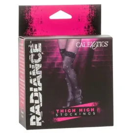 CALEXOTICS - RADIANCE THIGH HIGH STOCKINGS RHINE