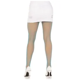 LEG AVENUE - COLLANT A RETE IN LYCRA BLU