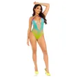LEG AVENUE - DEGRADED BODYSUIT OCEAN LEG AVENUE - DEGRADED BODYSUIT OCEAN