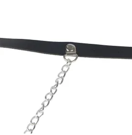 SUBBLIME - HARNAIS CEINTURE CUIR NOIR TAILLE UNIQUE