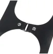 SUBBLIME - HARNAIS COMPLET AVEC BOUCLES EN CUIR NOIR TAILLE UNIQUE SUBBLIME - HARNAIS COMPLET AVEC BOUCLES EN CUIR NOIR TAILLE UNIQUE