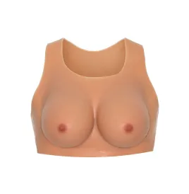 HIDDEN DESIRE - ALTER EGO WEARABLE BREAST TOP E-CUP FLESH