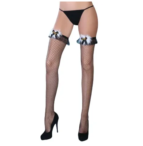 LIVCO CORSETTI FASHION - PEARL BLACK CF 17277 STRÜMPFE SCHWARZ S-L