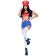 LEG AVENUE - DISFRAZ SEXY MARIO BROS ROJO-AZUL M LEG AVENUE - DISFRAZ SEXY MARIO BROS ROJO-AZUL M