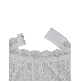 SUBBLIME - 953867 BODY DE ENCAJE BLANCO L-XL