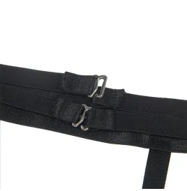 SUBBLIME - 954154 BODY MIT STRUMPFGÜRTEL SCHWARZ L-XL