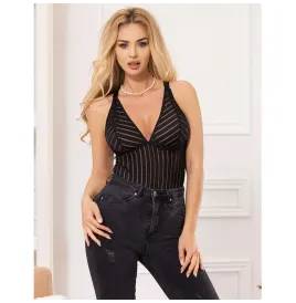 SUBBLIME - 954154 BODY MIT STRUMPFGÜRTEL SCHWARZ L-XL
