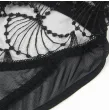 SUBBLIME - 955229 BODY TRANSPARENT AVEC DENTELLE CREUSE NOIR L-XL SUBBLIME - 955229 BODY TRANSPARENT AVEC DENTELLE CREUSE NOIR L-XL