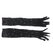 SUBBLIME - 957469SHINE TRANSPARENTE HANDSCHUHE SCHWARZ S-M SUBBLIME - 957469SHINE TRANSPARENTE HANDSCHUHE SCHWARZ S-M