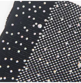SUBBLIME - 957469SHINE TRANSPARENTE HANDSCHUHE SCHWARZ S-M