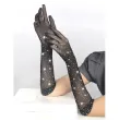 SUBBLIME - 957469SHINE TRANSPARENTE HANDSCHUHE SCHWARZ S-M SUBBLIME - 957469SHINE TRANSPARENTE HANDSCHUHE SCHWARZ S-M