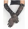 SUBBLIME - 957469SHINE TRANSPARENTE HANDSCHUHE SCHWARZ S-M SUBBLIME - 957469SHINE TRANSPARENTE HANDSCHUHE SCHWARZ S-M
