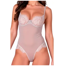 PASSION - BODY ZOVEL GRIS CLAIR S-M