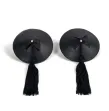 BIJOUX INDISCRETS - BURLESQUE BLACK NIPPLE COVERS BIJOUX INDISCRETS - BURLESQUE BLACK NIPPLE COVERS
