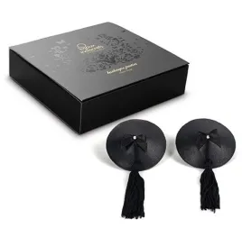 BIJOUX INDISCRETS - BURLESQUE BLACK NIPPLE COVERS