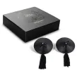 BIJOUX INDISCRETS - BURLESQUE BLACK NIPPLE COVERS BIJOUX INDISCRETS - BURLESQUE BLACK NIPPLE COVERS