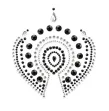BIJOUX INDISCRETS - FLAMBOYANT BLACKandSILVER BIJOUX INDISCRETS - FLAMBOYANT BLACKandSILVER