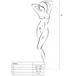 PASSION - WOMAN BS020 BODYSTOCKING BIANCO TAGLIA UNICA PASSION - WOMAN BS020 BODYSTOCKING BIANCO TAGLIA UNICA