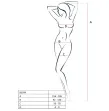 PASSION - WOMAN BS034 WEISSER BODYSTOCKING, EINE GRÖSSE PASSION - WOMAN BS034 WEISSER BODYSTOCKING, EINE GRÖSSE