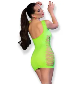 CHILIROSE - ROBE CR 4618 VERTE S-M
