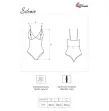 LIVCO CORSETTI FASHION - SILOMIN LC 1401 BODY KLEID SCHWARZ EINE GRÖSSE