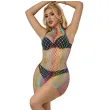 SUBBLIME - 952433 VESTITO A RETE SENZA MANICHE COLLO ALTO ARCOBALENO TAGLIA UNICA SUBBLIME - 952433 VESTITO A RETE SENZA MANICHE COLLO ALTO ARCOBALENO TAGLIA UNICA