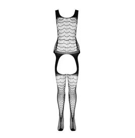 PASSION - BS 104 BODYSTOCKING ROUGE TAILLE UNIQUE