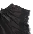 SUBBLIME - 953935 CHEMISE DE NUIT DÉCONTRACTÉE EN SOIE PANTALON EN DENTELLE NOIR S-M SUBBLIME - 953935 CHEMISE DE NUIT DÉCONTRACTÉE EN SOIE PANTALON EN DENTELLE NOIR S-M