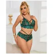 SUBBLIME - 954086 SOUTIEN-GORGE CULOTTE DENTELLE VERT S-M SUBBLIME - 954086 SOUTIEN-GORGE CULOTTE DENTELLE VERT S-M