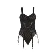 SUBBLIME - 9542277 BODY AVEC CHAÎNES PORTE-JARRETELLES NOIR L-XL SUBBLIME - 9542277 BODY AVEC CHAÎNES PORTE-JARRETELLES NOIR L-XL