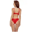 PASSION - ENSEMBLE DENELIA STRING SOUTIEN-GORGE ROUGE L-XL PASSION - ENSEMBLE DENELIA STRING SOUTIEN-GORGE ROUGE L-XL