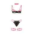 SUBBLIME - 955304 COMPLETO REGGISENO CON COLLANA E DETTAGLI GAMBA ROSA FLUO L-XL SUBBLIME - 955304 COMPLETO REGGISENO CON COLLANA E DETTAGLI GAMBA ROSA FLUO L-XL