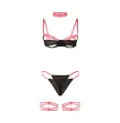 SUBBLIME - 955304 COMPLETO REGGISENO CON COLLANA E DETTAGLI GAMBA ROSA FLUO L-XL SUBBLIME - 955304 COMPLETO REGGISENO CON COLLANA E DETTAGLI GAMBA ROSA FLUO L-XL