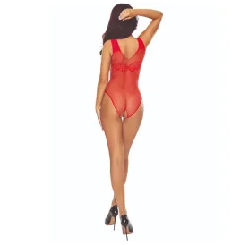 PASSION - BS109 CALZA CORTA FARFALLA ROSSA