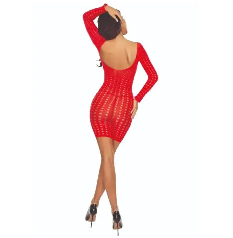 PASSION - BS110 BODYSTOCKING PUNTI ROSSI
