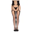 LEG AVENUE - 1968 CALZE CON CINTURA GIARRETTIERA INCLUSA NERE - TAGLIA UNICA
