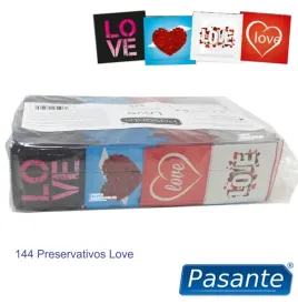 PASANTE - PRESERVATIVO LOVE BOLSA 144 UNIDADES